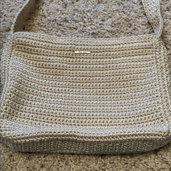 The Sak Cream Crochet Shoulder Bag - Picture 2 of 5